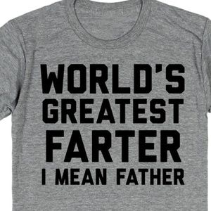 worlds greatest farter father shirt
